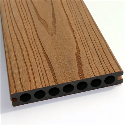 Okrúhle otvory WPC palubovka